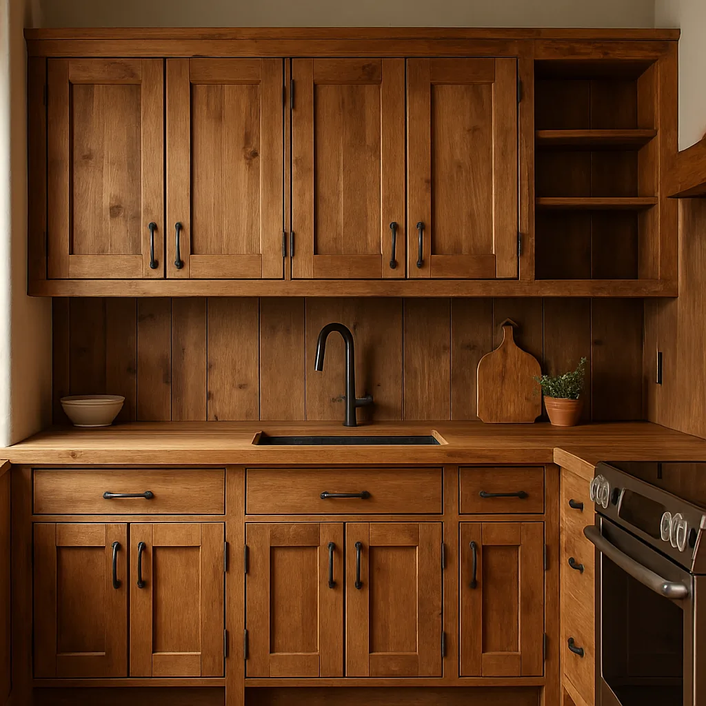 Cuisine en bois sur mesure