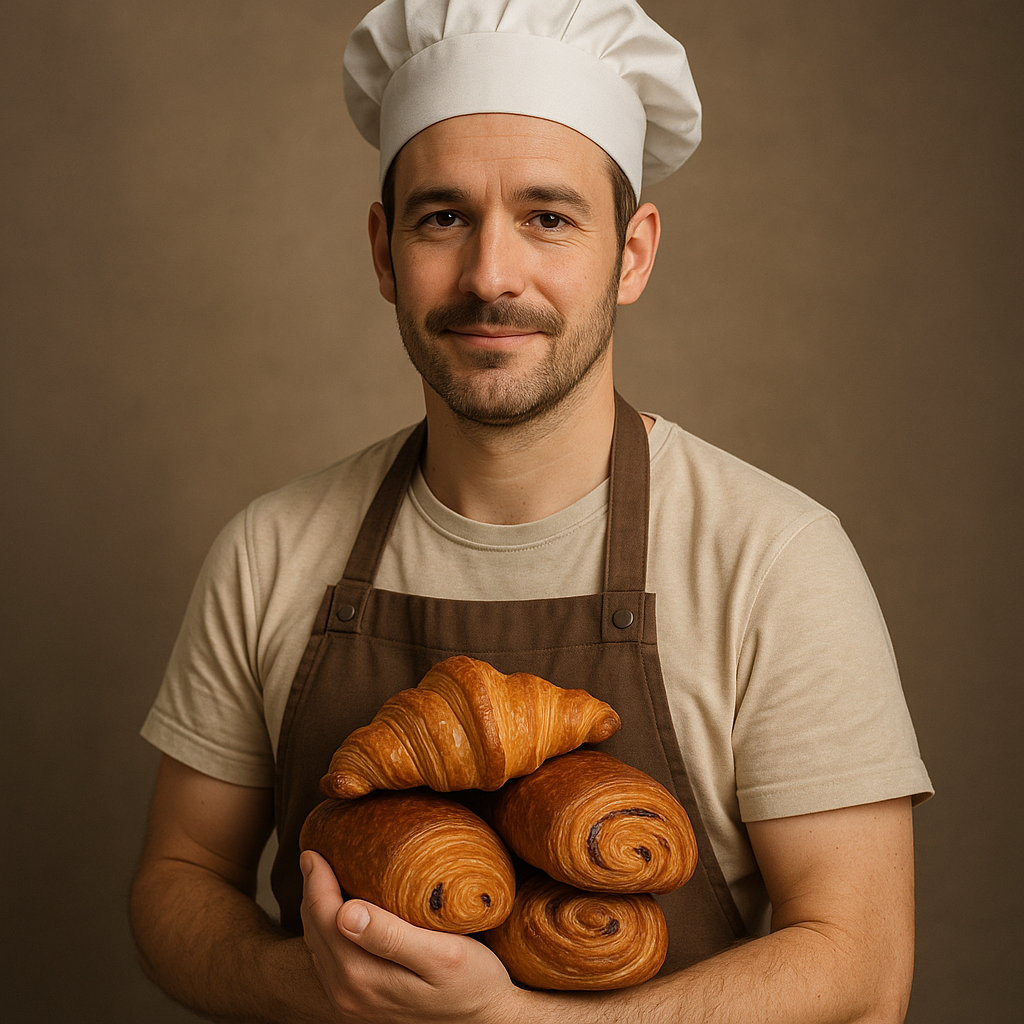 Portrait de Marc, viennoisier