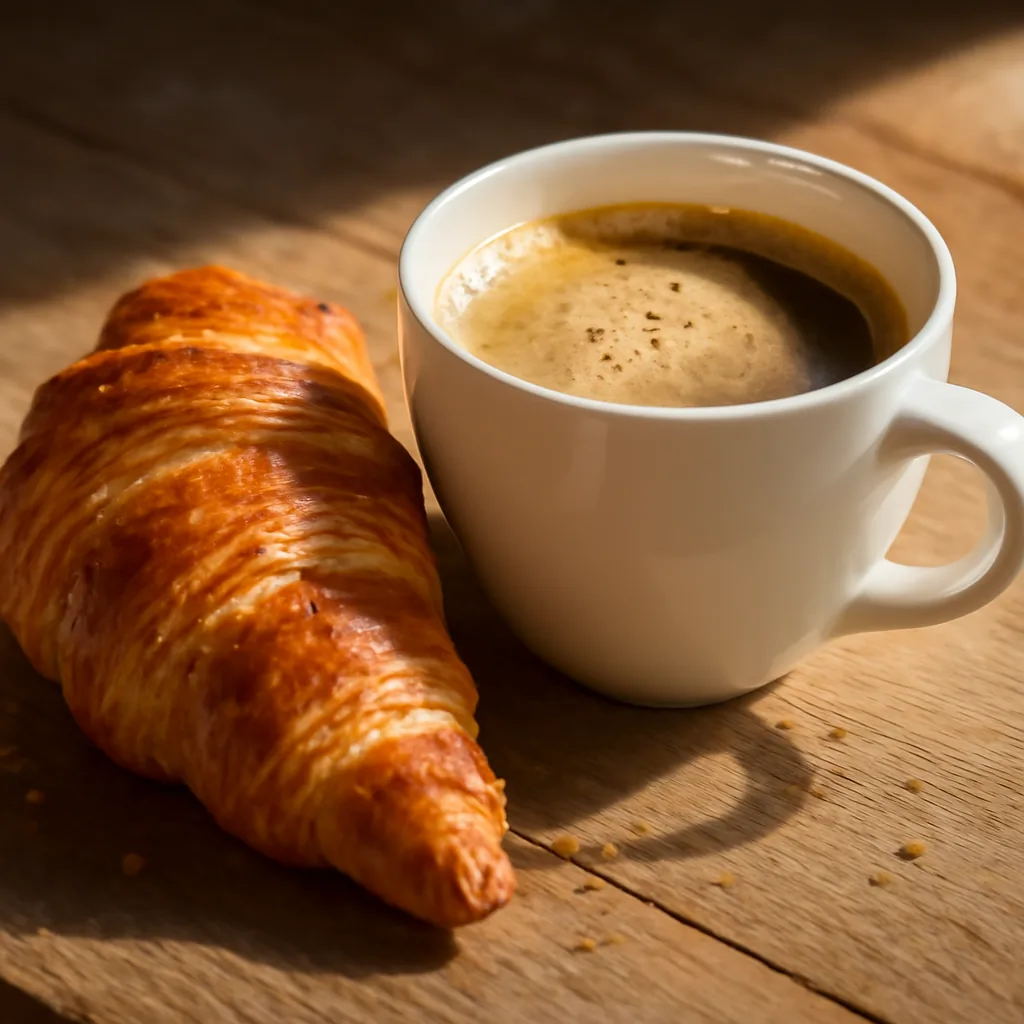 Croissant croustillant