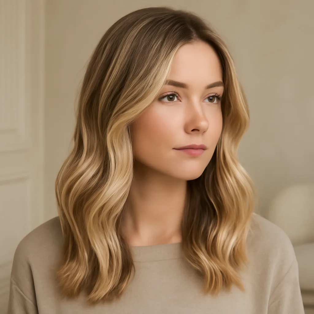 Coloration et coiffure femme – résultat naturel et lumineux